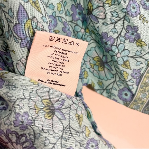 NWT Spell Sundown Maxi Robe / Kimono - Picture 9 of 14